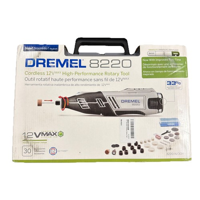 #ad Dremel 8220 12V Rotary Tool Kit 8220 N 30H New In Original Box Free Shipping $119.88