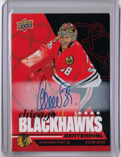 CRISTOBAL HUET 25/26 Chicago Blackhawks Centennial Red Hot Autos Autograph #42