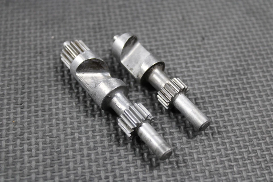 Kawasaki KX125 1996 OEM válvula de alimentación válvula de alimentación escape aleta engranaje regulador ¡bueno! Foto 3 de 4