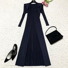 Extremely beautiful item PLEATS PLEASE long cardigan long length pleats 3