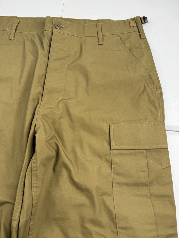 Helikon Tex Urban Tactical Pants Khaki Cargo BDU Combat Ripstop Mens L NWOT - Image 4 of 4
