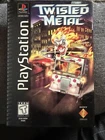 Twisted Metal (Sony PlayStation 1, 1995) Longbox