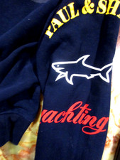 PAUL SHARK  SWEATSHIRT   ANNVERSARY EDITION MIT GROSSEM SHARK 3XL