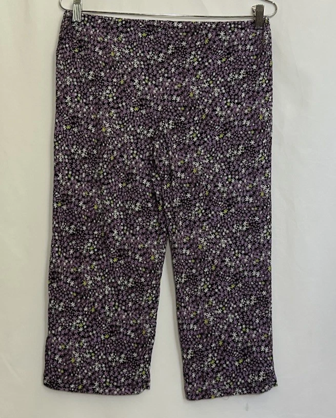Pantalones de pijama florales para mujer Simply Vera Wang talla mediana Foto 4 de 4