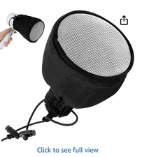 Universal Hair Dryer Diffuser Sock, Foldable Travel Cap with Elastic Band