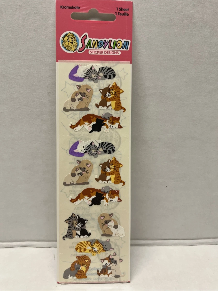 Sandylion Cats & Kittens Scrapbooking Stickers for sale | eBay