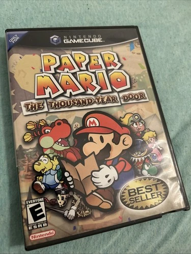 Paper Mario: The Thousand-Year Door (Nintendo, 2004) No Manual