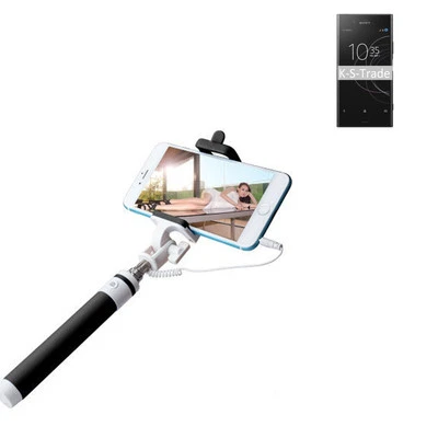 Pour Sony Xperia XZ1 PERCHE SELFIE STICK BRAS TÉLÉSCOPIQUE MONOPIED - Photo 1/4