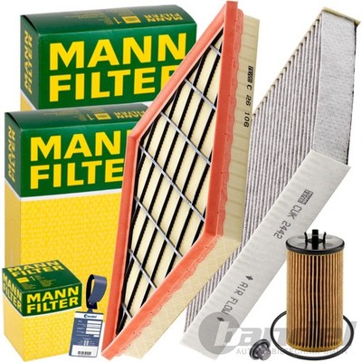 MANN FILTER INSPEKTIONSPAKET passend für OPEL ASTRA J CHEVROLET CRUZE ORLANDO