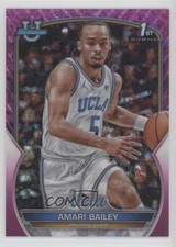 2022 Bowman U Chrome Fuchsia Mini-Diamond Refractor 51/150 Amari Bailey #69 13r5