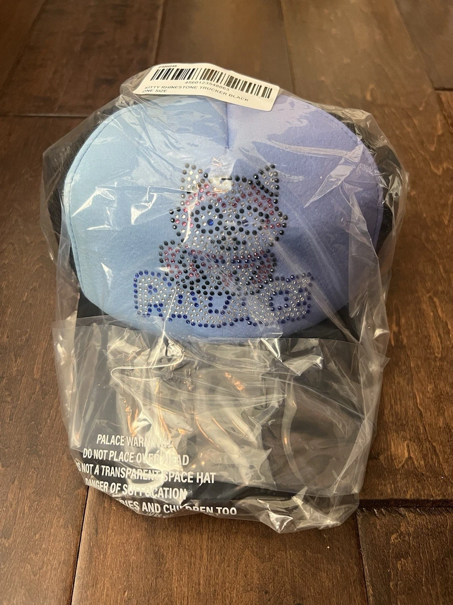 PALACE Kitty Rhinestone Trucker Hello Kitty Rhinestone Trucker Hat