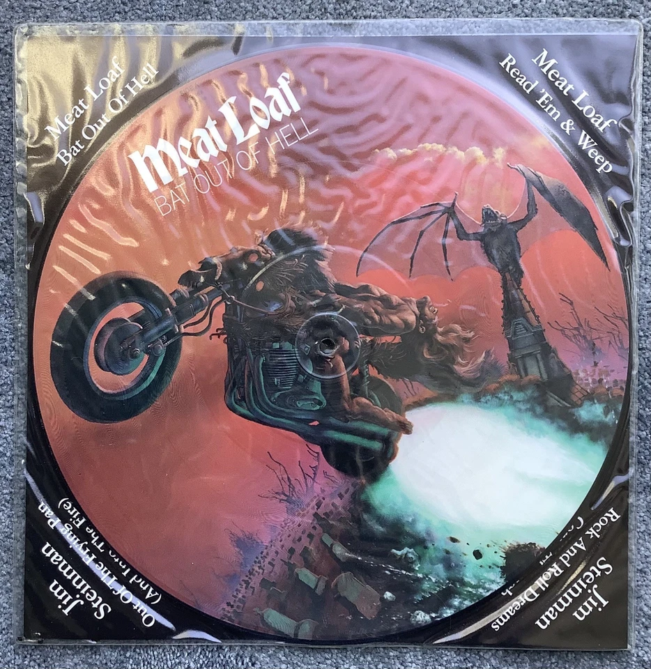 MEAT LOAF - BAT OUT OF HELL - 12” picture disc   Mint.  - Image 4 of 4