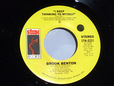 Brook Benton: I Keep Thinking to Myself / Winds of Change  [Near Mint Copy]