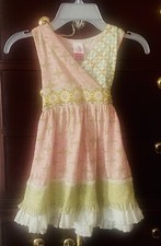 Girls MATILDA JANE Serendipity Multi-print Floral Dress size 2 New NWT