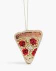 NEW J.Crew Factory Sequins Pepperoni Pizza Holiday Tree Ornament — photo 1