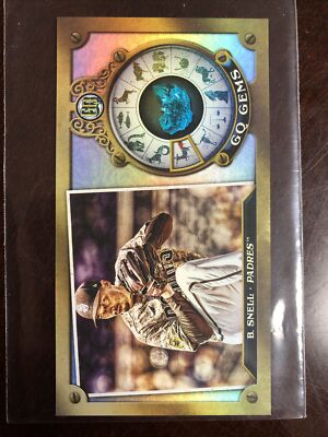 2022 Topps Gypsy Queen #GGM-25 | BLAKE SNELL | S.D. Padres; GQ Gems Mini Insert