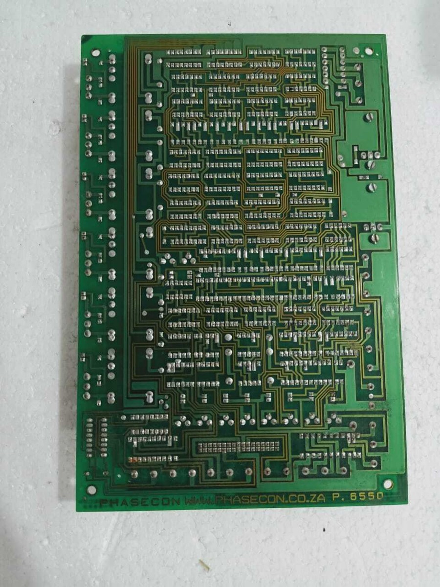 PHASECON P.6550 PROGRAMMABLE MULTIFUNCTION CONTROL CARD