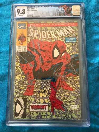 Spider-Man #1 - Marvel - CGC 9.8 NM/MT -  Todd McFarlane art