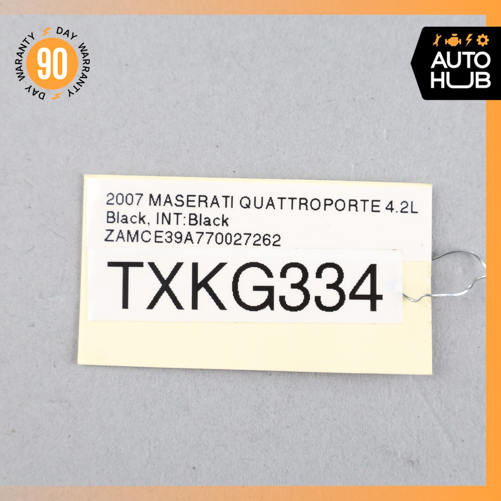 03-13 Maserati Quattroporte M139 Interior Rear View Mirror OEM 51k
