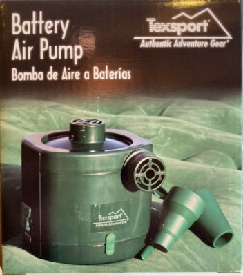 TEXSPORT BATTERY AIR PUMP FOR RECREATIONAL INFLATABLES NEW!!@@@@@@@@@@@@@@@@@@@@