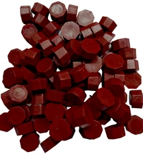 Classic Burgundy Sealing Wax Beads for Envelopes & Invitations, approx 250 beads