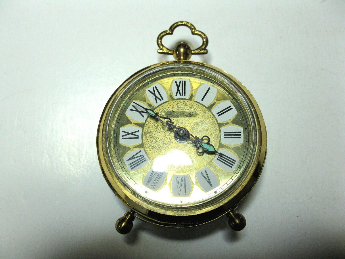 vintage an・an no.30 Forestville Travel Alarm Clock | eBay