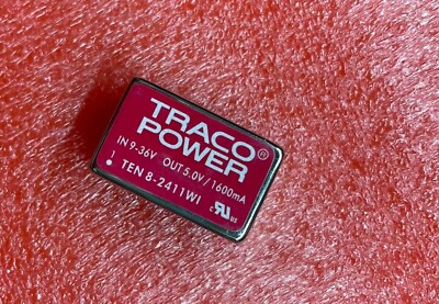 TRACO POWER   TEN8-2411WI   IN 9-36V  OUT: 5V/1600mA . DC-DC CONVERTER .NEW .DHL