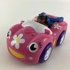 Wow Dynamite Daisy Pink Push & Go Friction Car Play Friend Figure 2014 Toy