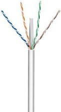 Techly Professional Matassa U/UTP Cavo Cat.6A Rame 100m LSZH Rigido Grigio