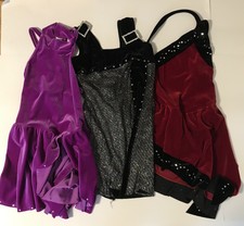3 Child Dance Competition Costumes/ Jazz/ Tap...