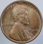 1928-P LINCOLN WHEAT CENT CHOICE BU UNCIRCULATED NICE COIN