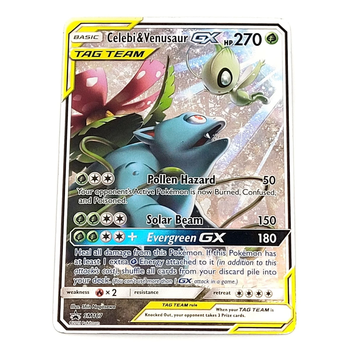 Celebi & Venusaur GX Pokémon TCG Cards for sale | eBay