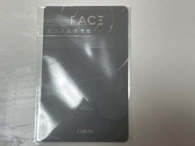 BTS Photo Card JIMIN FACE Japan FC Limited hologram | eBay