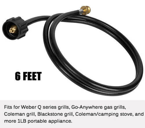 Propan Adapter Schlauch LP Tank 1lb auf 20lb Konverter QCC1 für Mr. Heater Big Buddy - Bild 5 von 39