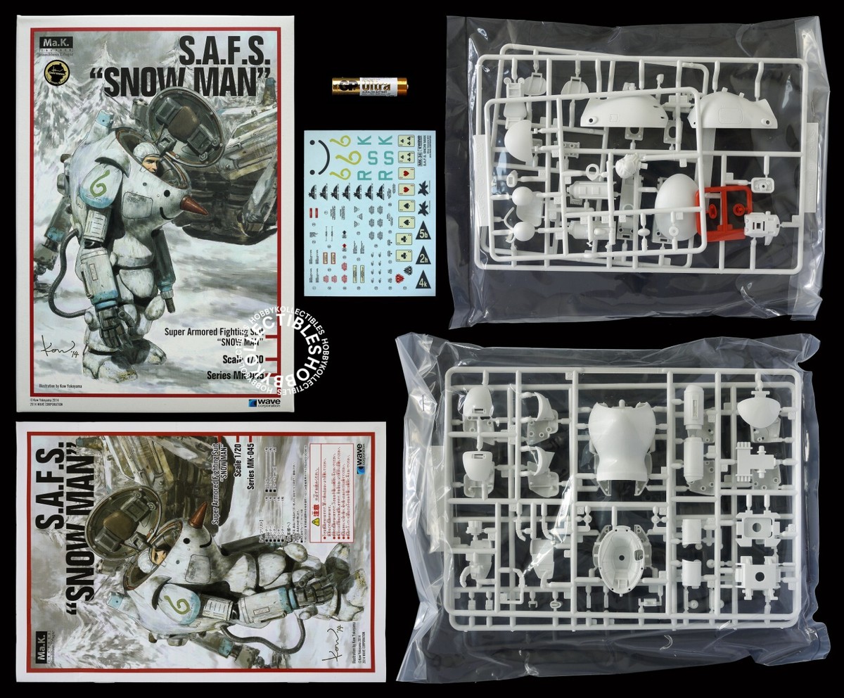 Ma.K Wave SF3D 1/20 SAFS Snowman MK-045 Maschinen Krieger Kow
