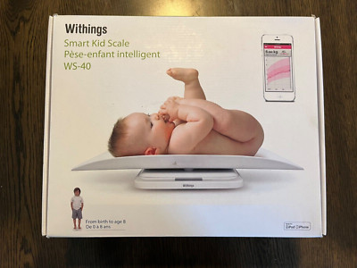 Withings WS-40 Smart Kid Scale - White Unused in Open Box