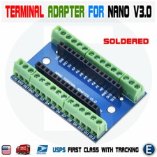 Terminal Adapter Expansion Board for Arduino Nano V3.0 Soldered Prototype Shield