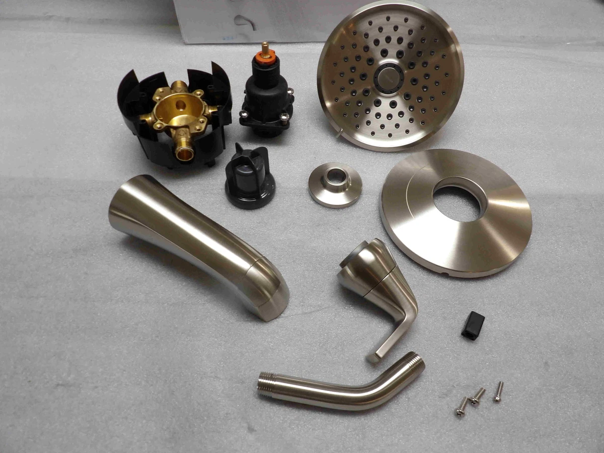 Kohler R26929-4G-BN Cursiva 1-Handle 3-Spray Tub & Shower Faucet