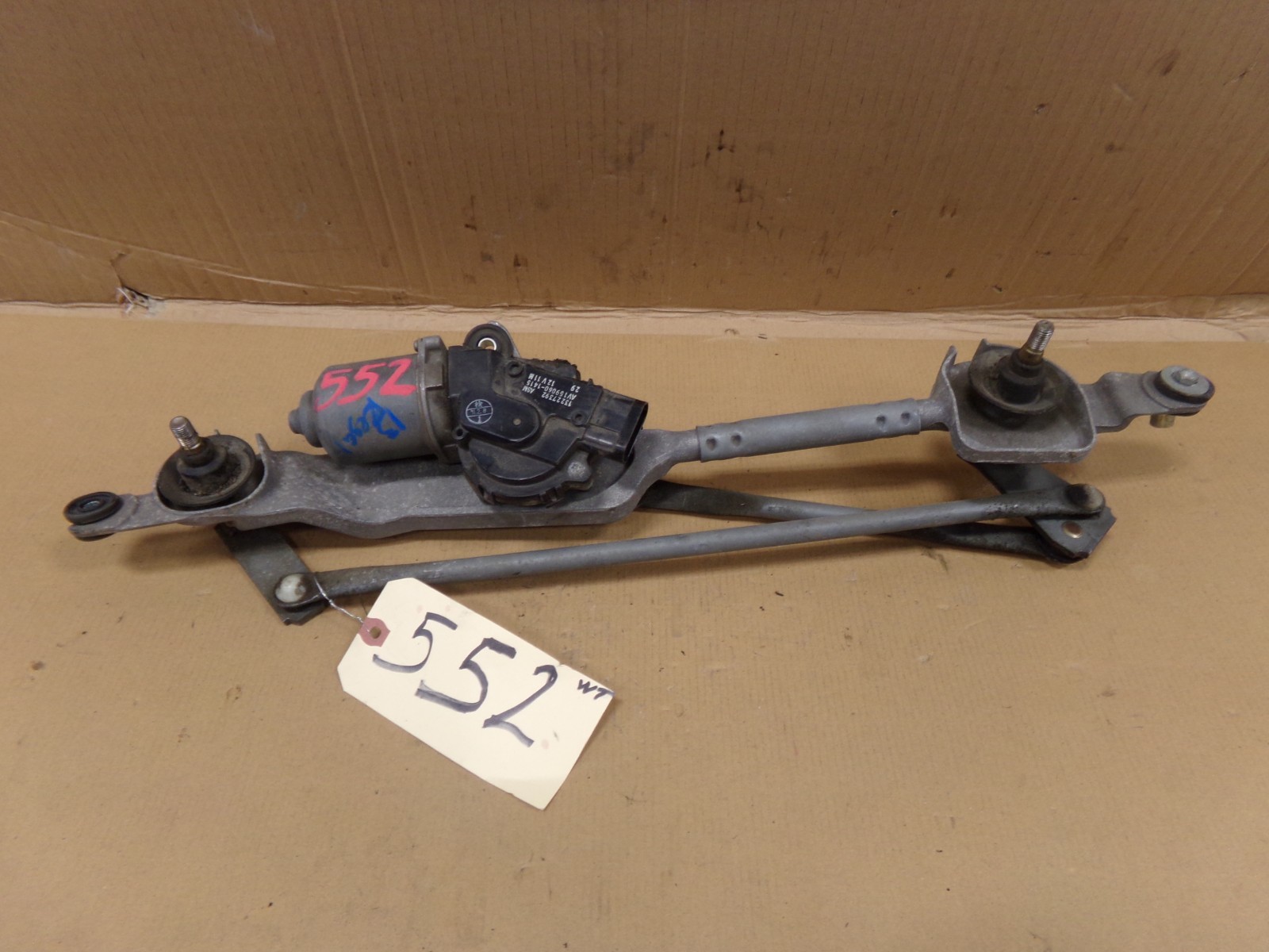 12 - 16 Regal Used front Windshield Wiper Motor Linkage Transmission #552-WT 