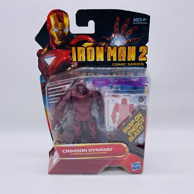 Crimson Dynamo Marvel Universe Iron Man 2 comic series 3.75'' NIP #024