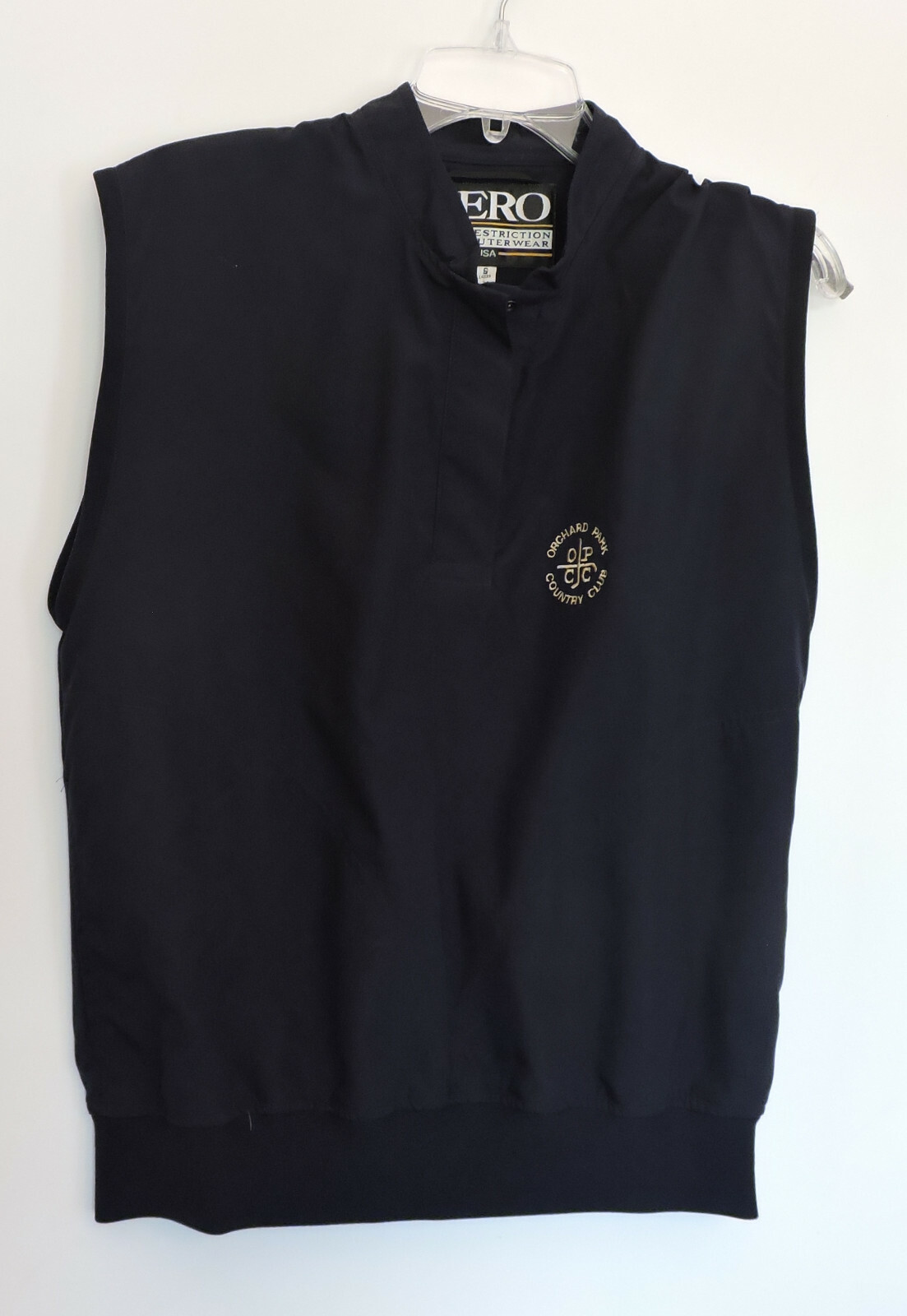 ZERO RESTRICTION GOLF OUTERWARE Vest SZ SMALL Pul… - image 1