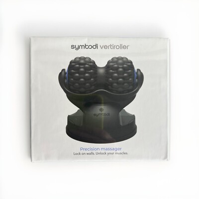 Sealed SYMBODI VertiRoller Precision Massager LOCKS ON WALLS Mobile Mounting
