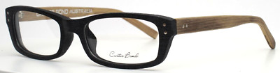 CARTER BOND 9075 C876 Black Unisex Rectangle Full Rim Eyeglasses 51-19-140 B:29