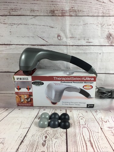 HOMEDICS THERAPIST SELECT ULTRA PROFESSIONAL PERCUSSION MASSAGER w HEAT PA1H - Picture 12 of 12