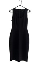 Zara WOMAN LITTLE Black Dress Small Sleeveless Office Cocktail Wedding Nice!