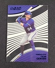 Tyler Gentry 2023 Panini Chronicles #/50 CLEAR VISION SP Card #15 
