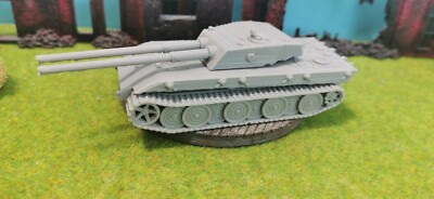 E-100 Ausf. G 10.5cm Zwilling Doppellader Prototyp Modell Bausatz 1:87 1:72 1:56