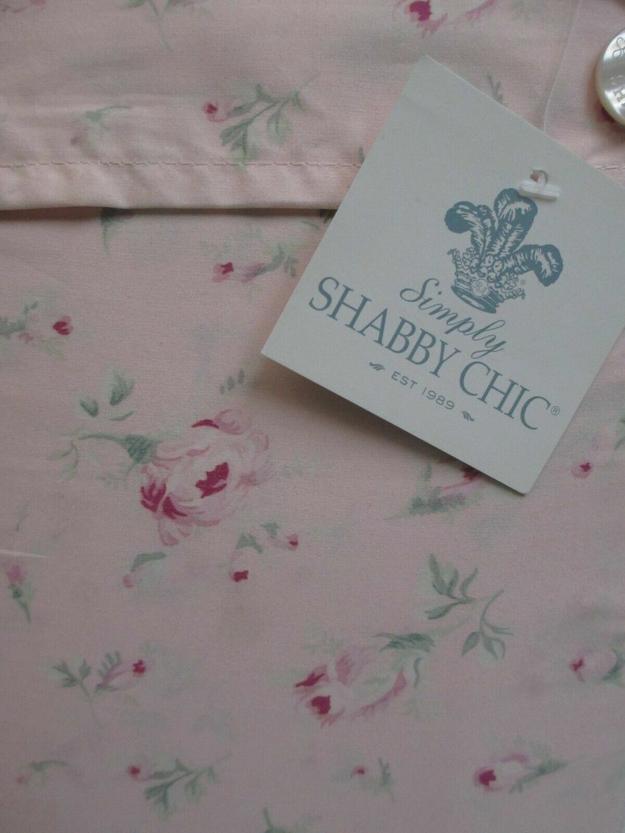 Shabby Chic Rose Floral Sheets CATH KIDSTON London 3pc TWIN Sheet Set