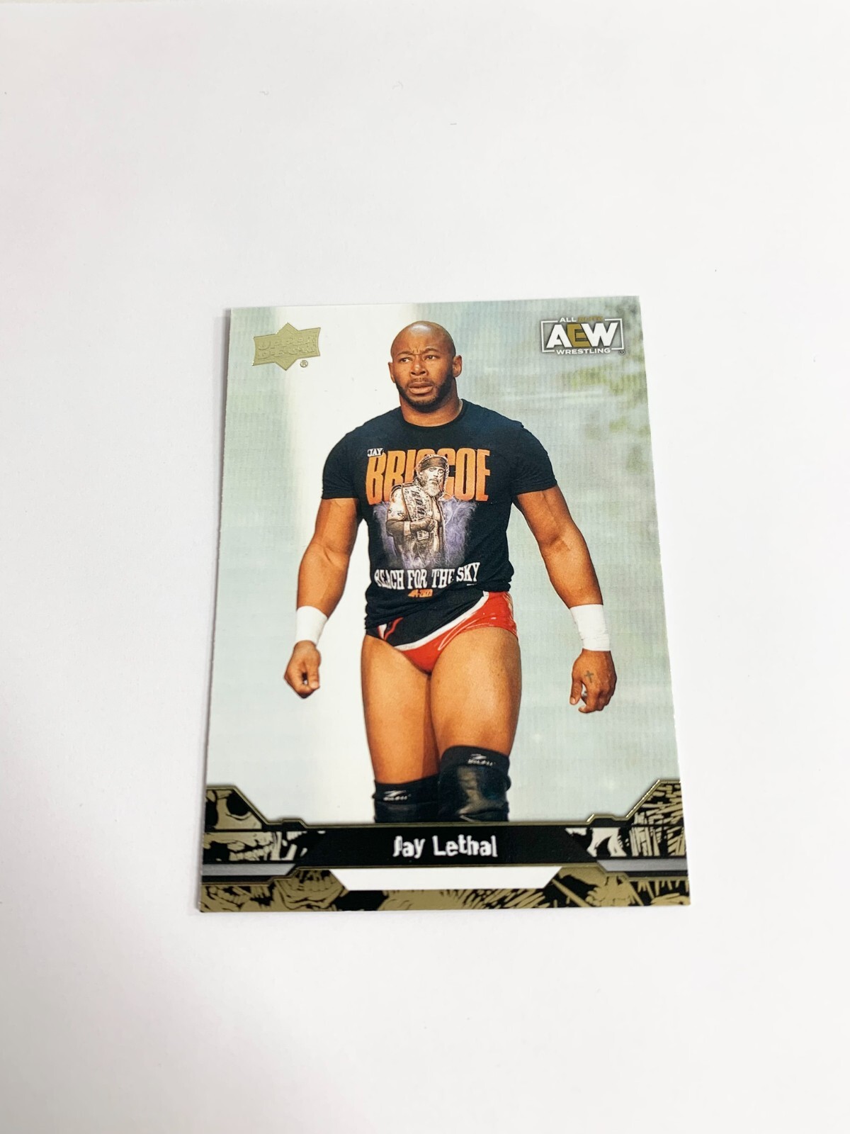 Jay Lethal Gold 2023 Upper Deck AEW Card # 42