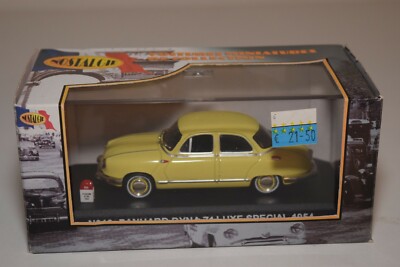 A2 1:43 NOSTALGIE NO13 PANHARD DYNA Z1 LUXE SPECIAL 1954 YELLOW MIB